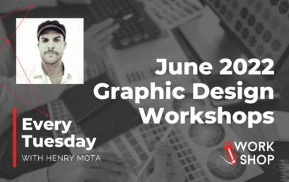 Level-up Your Design Skills with our June Graphic Design Workshops