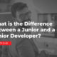 What is the Difference Between a Junior and a Senior Developer?