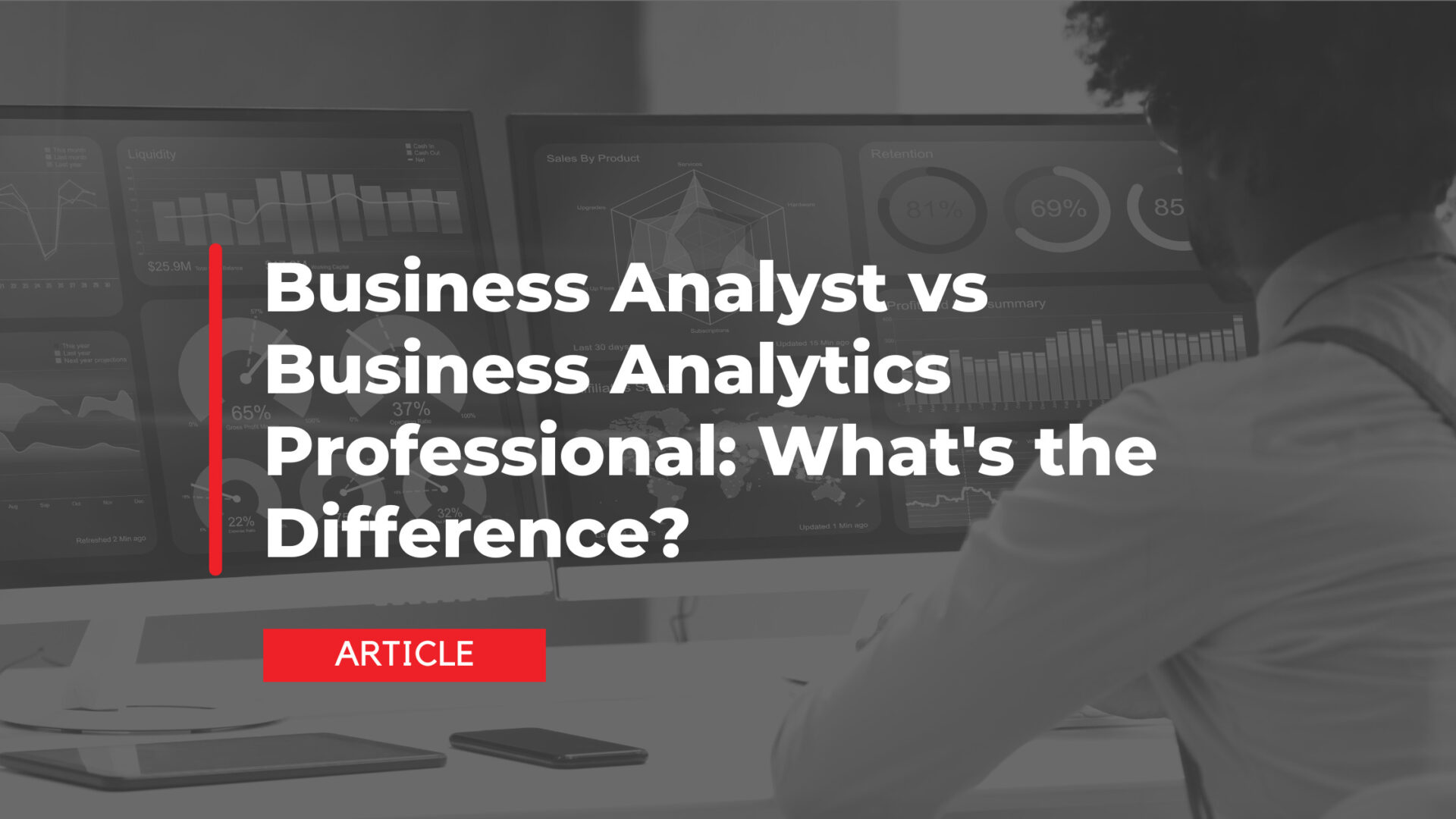 Business Analyst vs Business Analytics Professional: What’s the Difference?