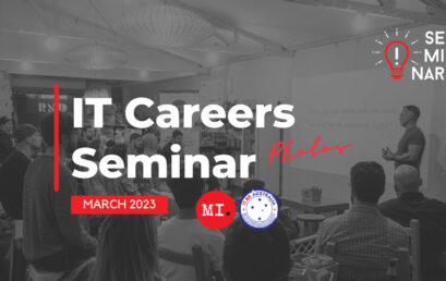 Capturing the Excitement: A Visual Recap of Our March IT Careers Seminar