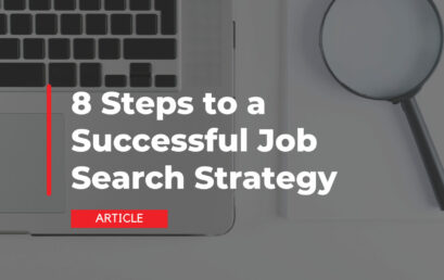 8 Steps to a Successful Job Search Strategy