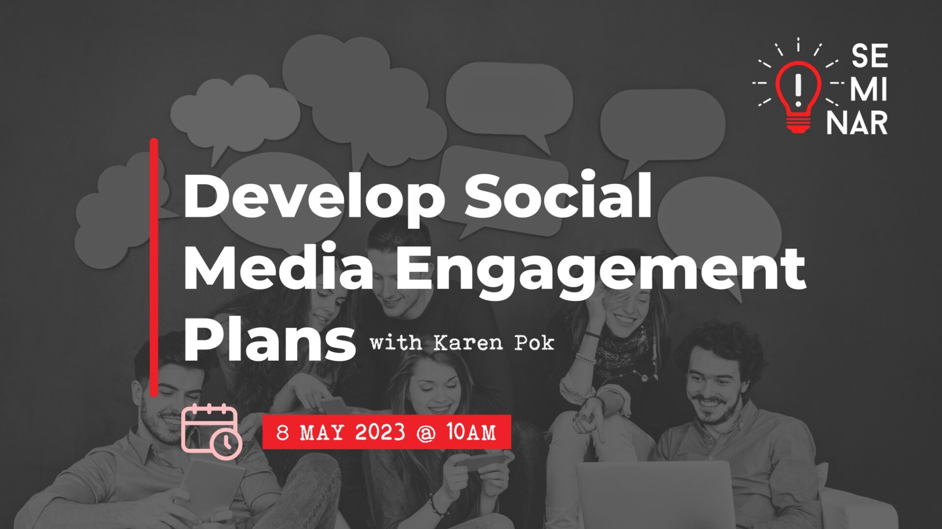 Seminar, May 8: Develop Social Media Engagement Plans