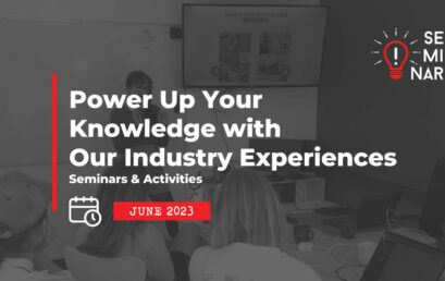 Power up your knowledge this June with our Industry Experience Seminars & Activities + #TBT to Our May Events