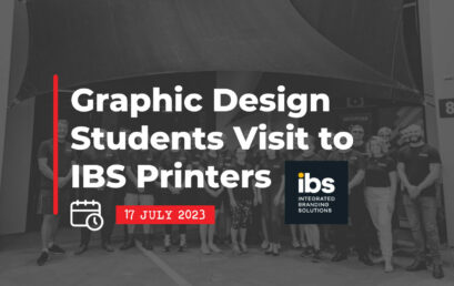 17 July 2023: Industry Experience – Graphic Design Students Visit to IBS Printers this July