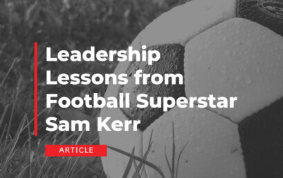 5 Leadership Lessons from Football Superstar Sam Kerr