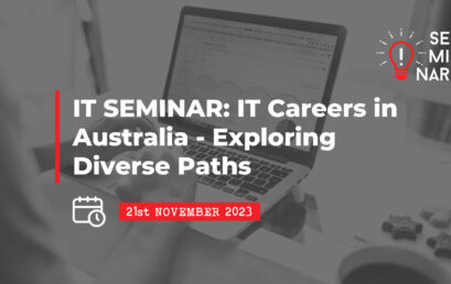 21 November: IT Careers in Australia – Exploring Diverse Paths