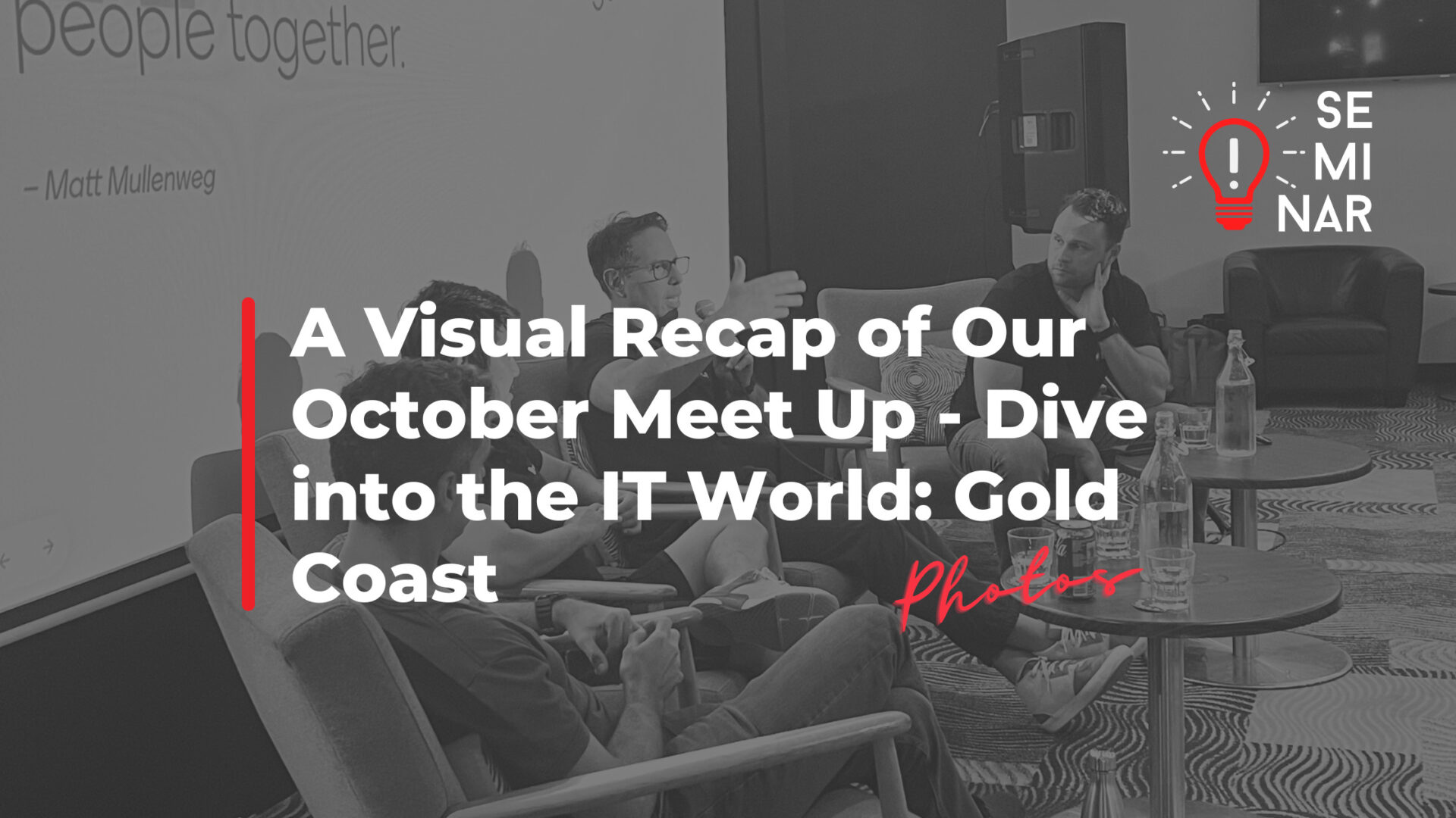 A Visual Recap of Our October IT Meet Up – Dive into the IT World: Gold Coast