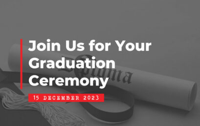 15 December 2023: Mindroom’s Graduation Day Ceremony