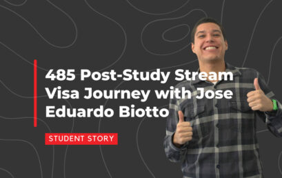 485 Post-Study Stream Visa Journey with Jose Eduardo Biotto